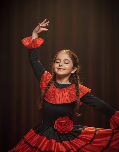 Spanish cultural costume for girls