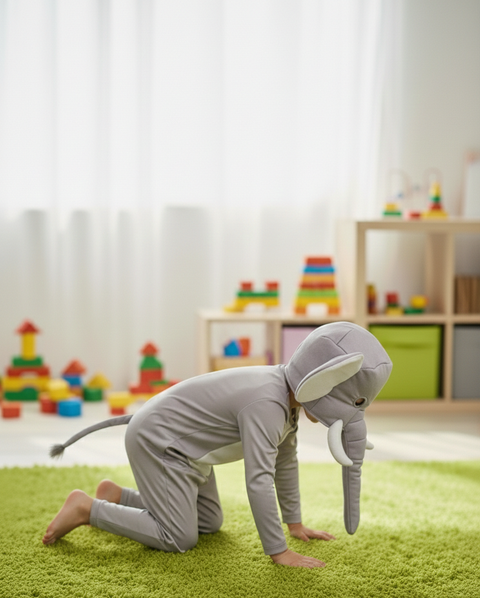 Elephant Costume for Kids – Animal Fancy Dress | Buy Online in Pakistan | Zat Costume