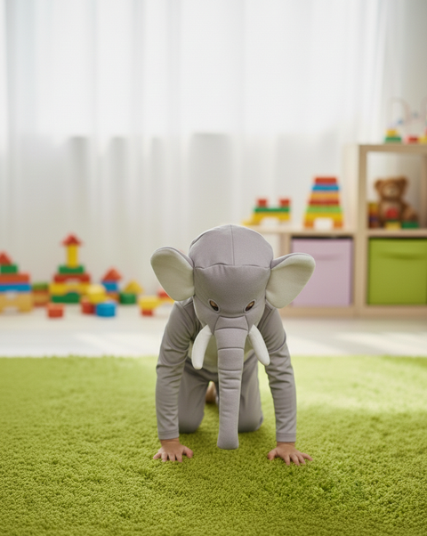 Elephant Costume for Kids – Animal Fancy Dress | Buy Online in Pakistan | Zat Costume