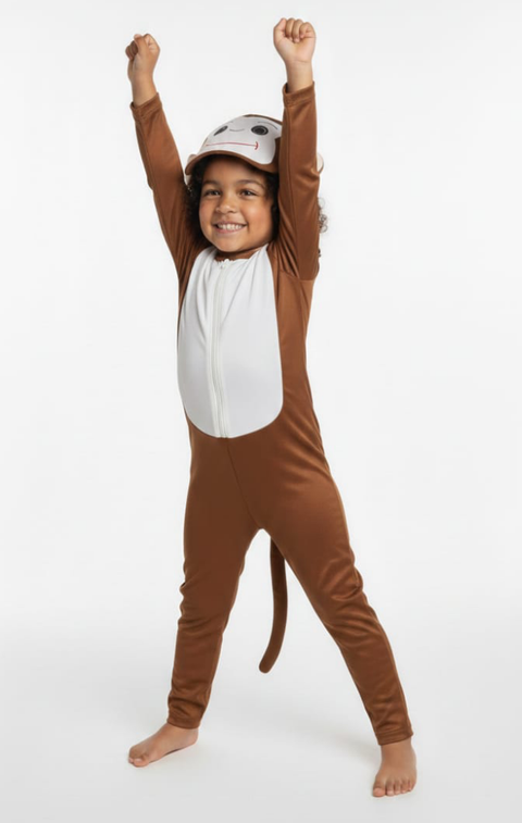 Monkey Costume for Kids – Cute Animal Fancy Dress by ZAT Costume Pakistan