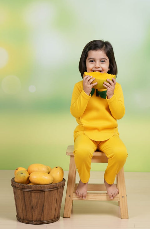 Kids Mango Costume – Cute Fruit Fancy Dress Outfit