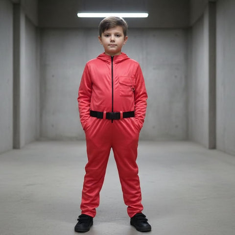 Kids Squid Game Costume – Guard & Player Outfit