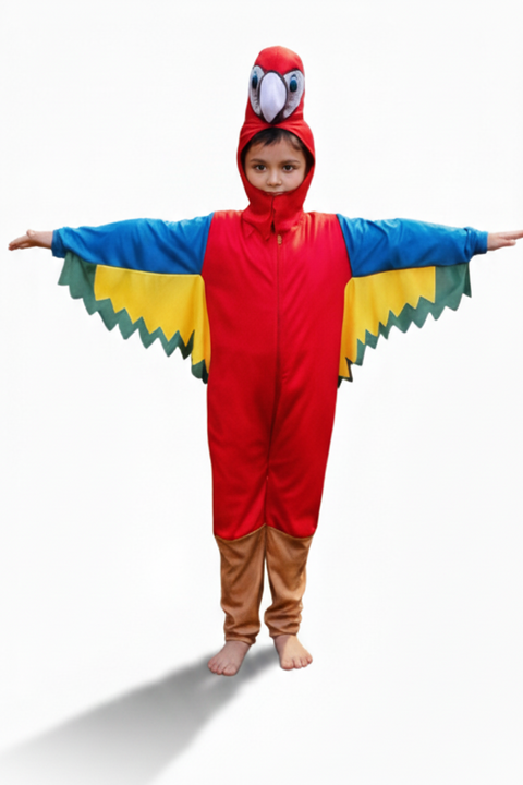 Macaw Parrot Costume for Kids – Colorful Bird Fancy Dress by ZAT Costume Pakistan