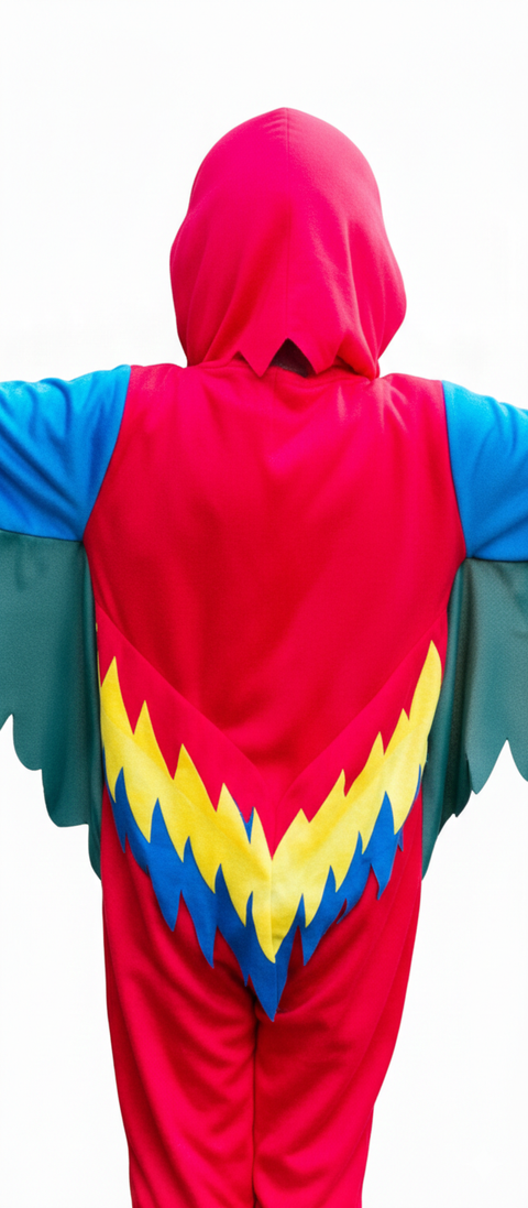 Macaw Parrot Costume for Kids – Colorful Bird Fancy Dress by ZAT Costume Pakistan